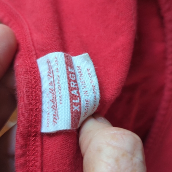 Vintage Nostalgia Co. Miami Heat Sleeveless Top Red XL - Picture 4 of 6